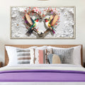 3D Hummingbirds Wall Art IV