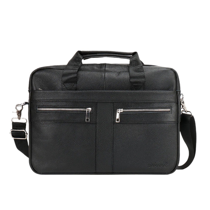 Genuine Leather Business Bag Briefcase - Laptops up to 16-inch