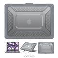 MacBook Air 13.6-inch (M3-M5) with Adjustable Stand Case - Shock-Absorbing | Raider Ultra-Duty Series
