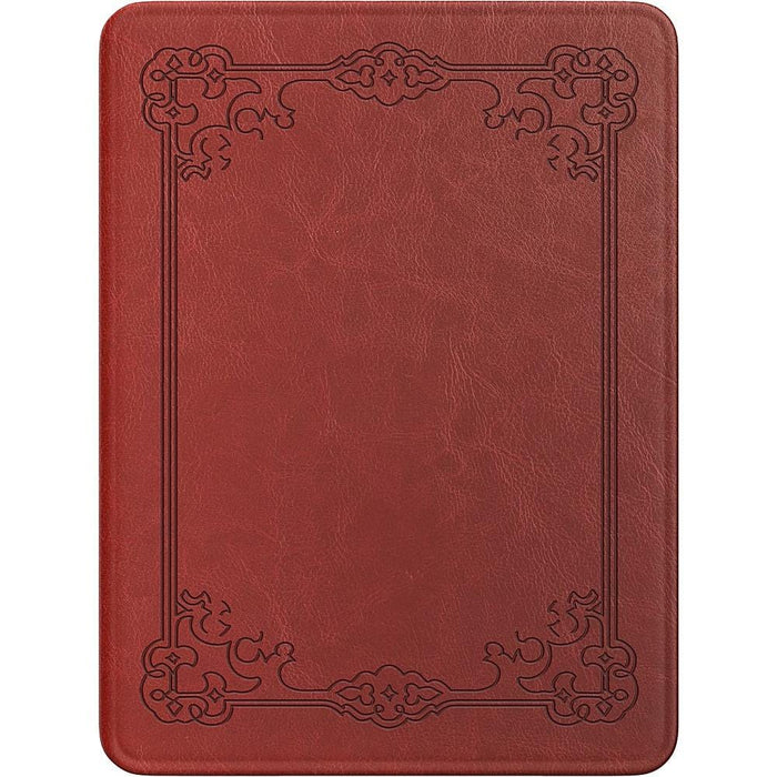 Indy Series Ornate Border Vegan Leather Folio Case - Amazon Kindle Paperwhite and Kindle Colorsoft