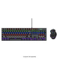 Wired Gaming Keyboard & Mouse Combo - 104-Key Anti-Ghosting RGB Backlight