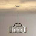 EasyLITE 4-Light Satin Nickel Convertible Semi Flush Mount Pendant 29345-HB