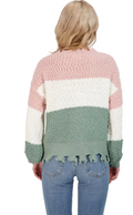 Jolie and Joy by Fct With Love Womens Crew Neck Drop Shoulder Pullover