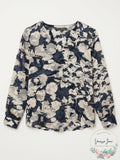 Matty M. Floral Blouse, Size Small