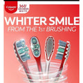Colgate 360 Optic White Advanced Whitening Toothbrush, 2 Count