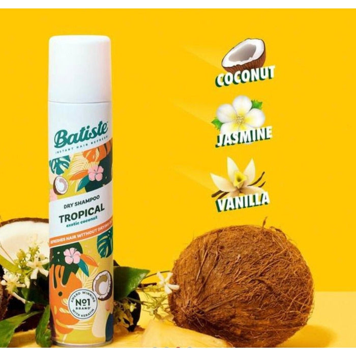 Batiste Tropical Dry Shampoo Exotic Coconut 120 g