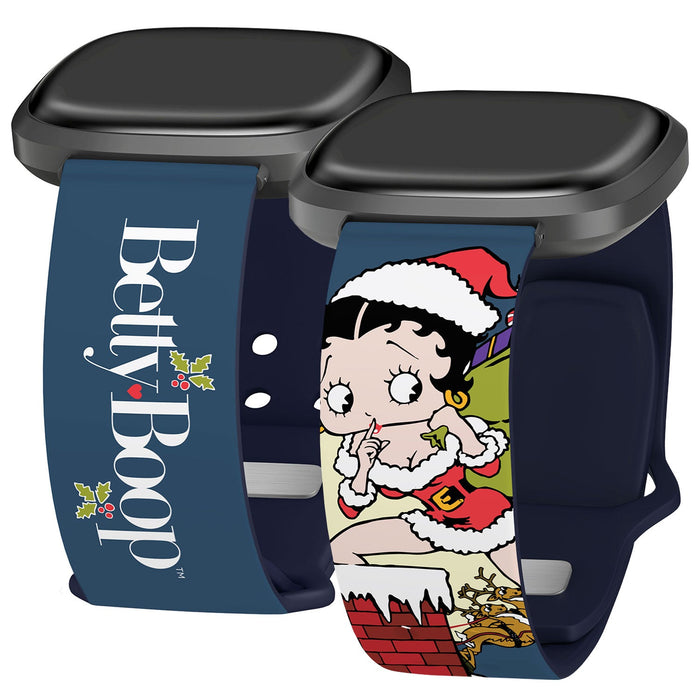 Betty Boop Happy Holidays HD Fitbit Versa 3 & Sense 1 Watch Band
