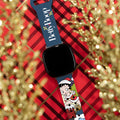 Betty Boop Happy Holidays HD Fitbit Versa 3 & Sense 1 Watch Band
