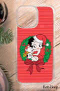 Betty Boop Christmas HD Apple iPhone 14 Series Mag-Safe Phone Case