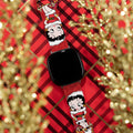Betty Boop Christmas HD Fitbit Versa 3 and Sense 1 Watch Band