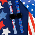 Betty Boop Red White & Boop HD Fitbit Versa 3 and Sense 1 Watch Band