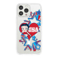 Betty Boop Red White & Boop HD Apple iPhone 13 Mag-Safe Phone Case