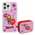 Bratz® Passion For Fashion HD Apple iPhone 13 Mag-Safe Phone Case and AirPods Pro 1 & 2 Combo Package