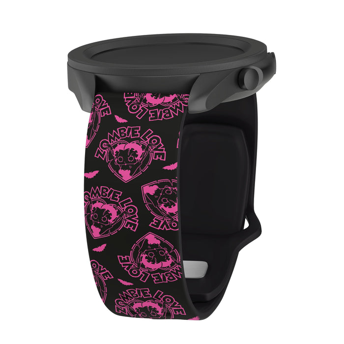 Betty Boop Zombie Love HD  Watchband for Samsung, Garmin, Fossil, and More