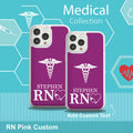 Nurse HD Custom Name Apple iPhone 14 Series Mag-Safe Phone Case
