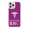 Nurse HD Custom Name Apple iPhone 14 Series Mag-Safe Phone Case