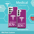 Nurse HD Custom Name Samsung Galaxy S22 Phone Case