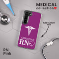 Nurse HD Custom Name Samsung Galaxy S22 Phone Case