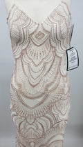 Jump Juniors Low back Glitter Slip Gown, Size 1/2