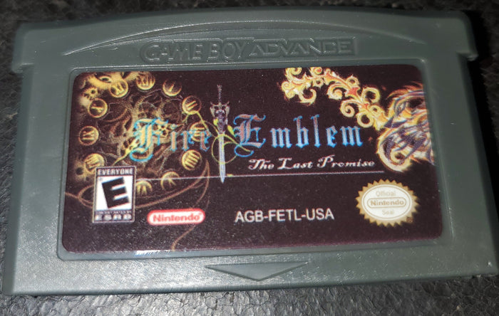 Fire Emblem The Last Promise GBA Video Game Nintendo Game Boy Advance