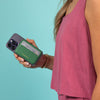 Mag Safe Leather Wallet with RFID - Green