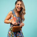 Leather Fanny Pack - Natural