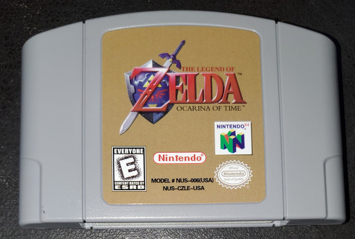 Legend of Zelda Ocarina of Time N64 Nintendo 64 Video Game 1998