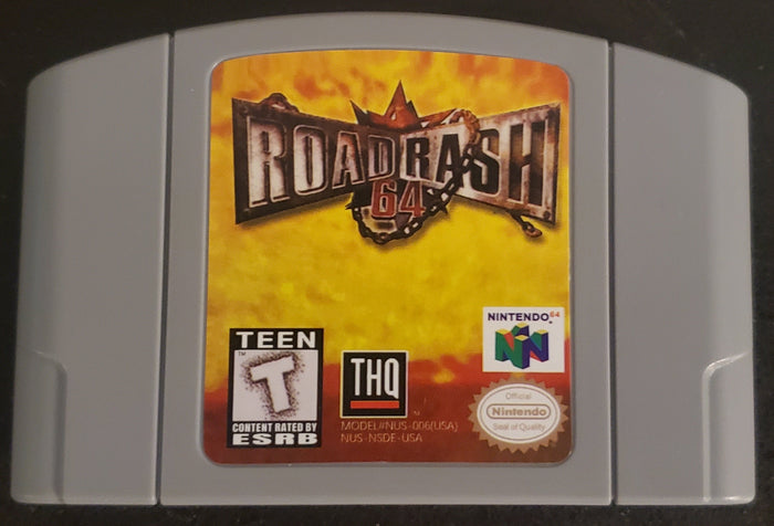 Road Rash 64 Nintendo 64 N64 Video Game Cartridge 1999