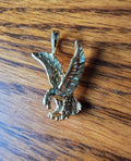 Cool Vintage Gold plated Eagle Pendent