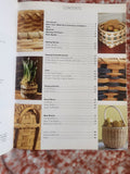 Basketry: 17 Great Weekend Projects by BJ Crawford. It is a crafting book