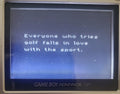 Mario Golf GBC Video Game Catridge Gameboy Color 1999