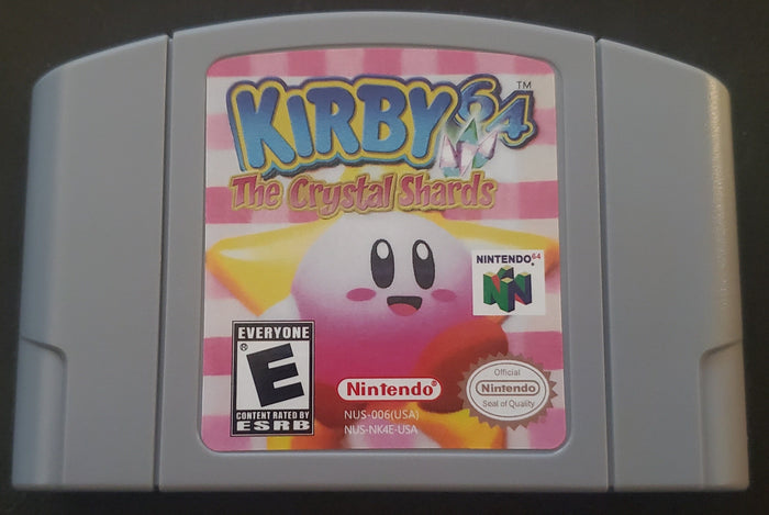 Kirby 64 The Crystal Shards N64 Nintendo 64 Video Game Cartridge 2000
