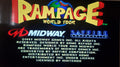 Rampage World Tour N64 Nintendo 64 Video Game Cartridge 1998