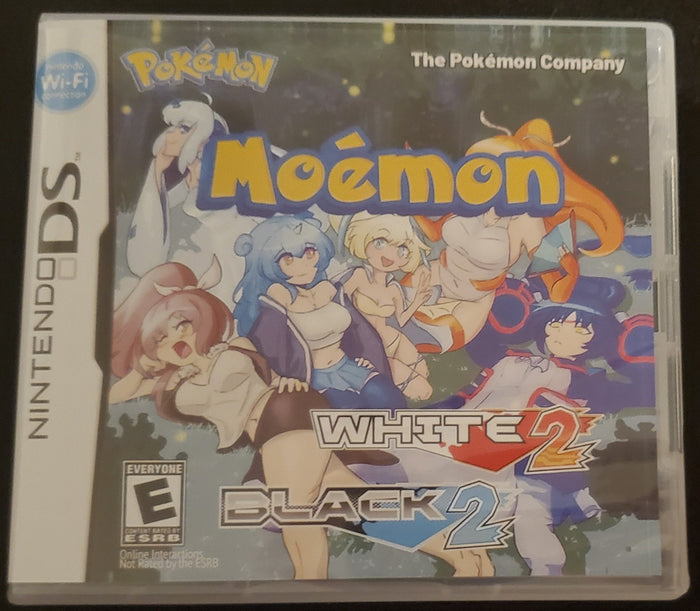 Pokemon Moemon Black and White 2 NDS Video Game Nintendo DS with Box