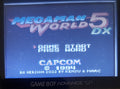 Mega Man World 5 DX GBC Video Game Catridge Gameboy Color