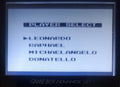 TMNT Fall Of The Foot Clan GB Video Game Catridge Gameboy 1990
