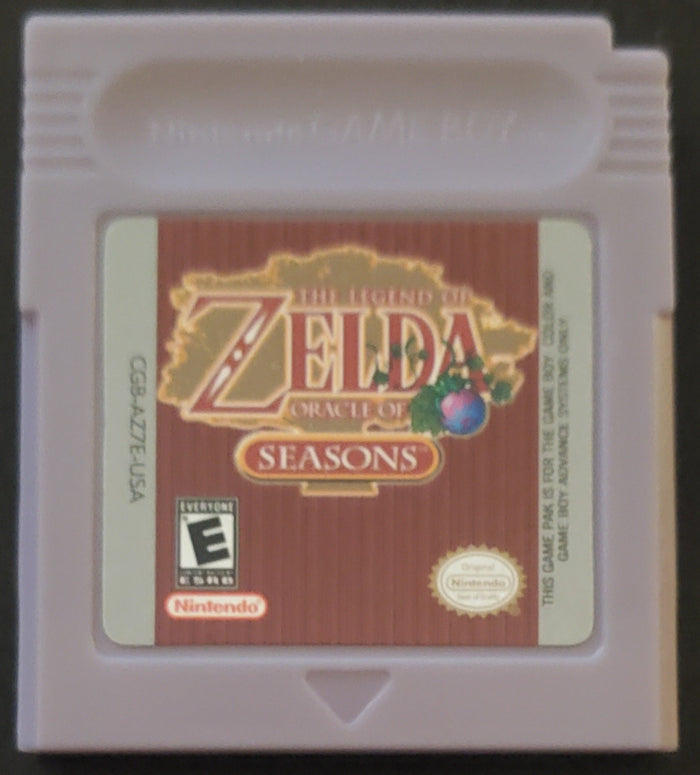 Legend of Zelda Oracle of Seasons GBC Video Game Boy Color 2001