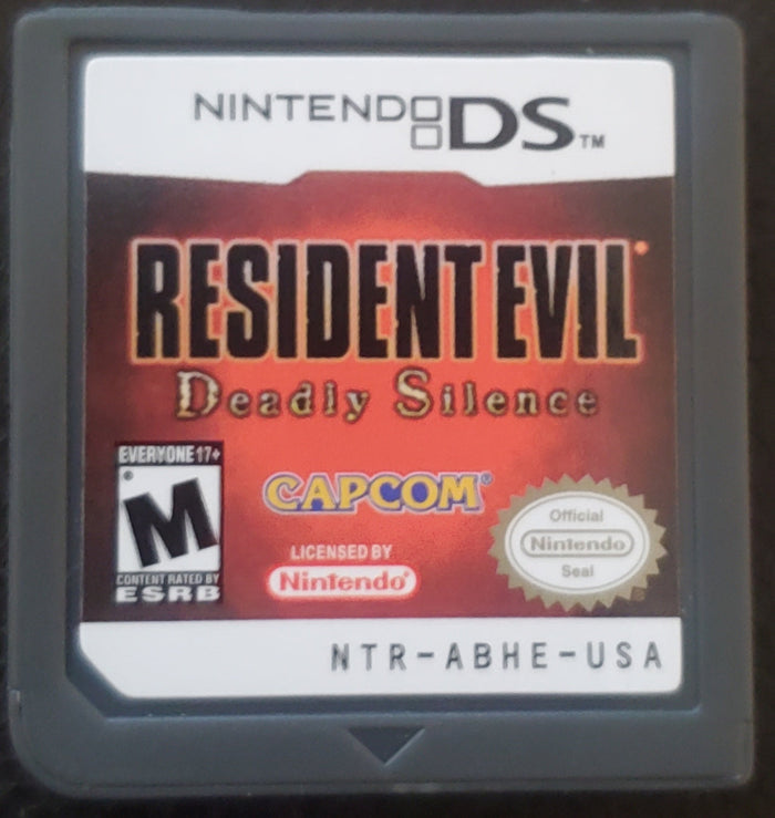 Resident Evil Deadly Silence DS Video Game Cartridge Nintendo DS 2006