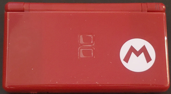 Nintendo DS Lite Console Red Mario NDS, DSL, DSi, and GBA