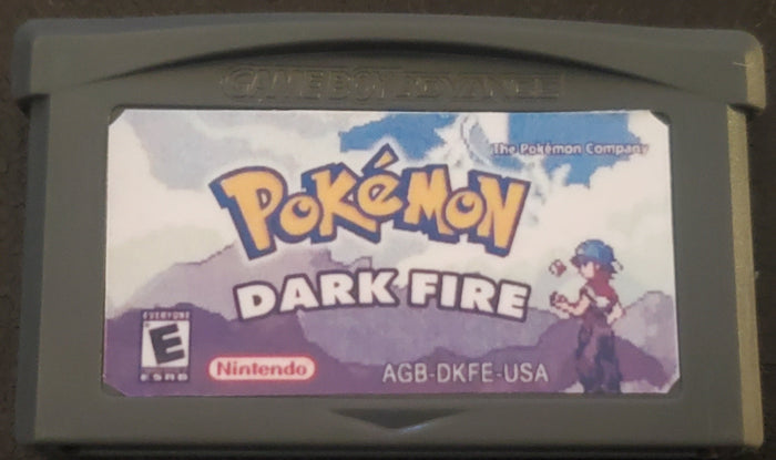 Pokemon DarkFire GBA ROM Hack Video Game Boy Advance