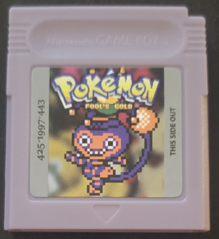 Pokemon Fool's Gold GBC Video Game Gameboy Color ROM Hack