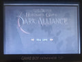 Baldur's Gate Dark Alliance GBA Video Game Boy Advance 2004 Nintendo