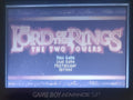 Lord of the Rings The Two Towers GBA Video Game Boy Advance 2002