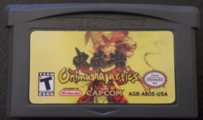 Onimusha Tactics GBA Video Game Cartridge Game Boy Advance 2003