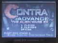 Contra Advance The Alien Wars EX GBA Video Game Boy Advance 2002