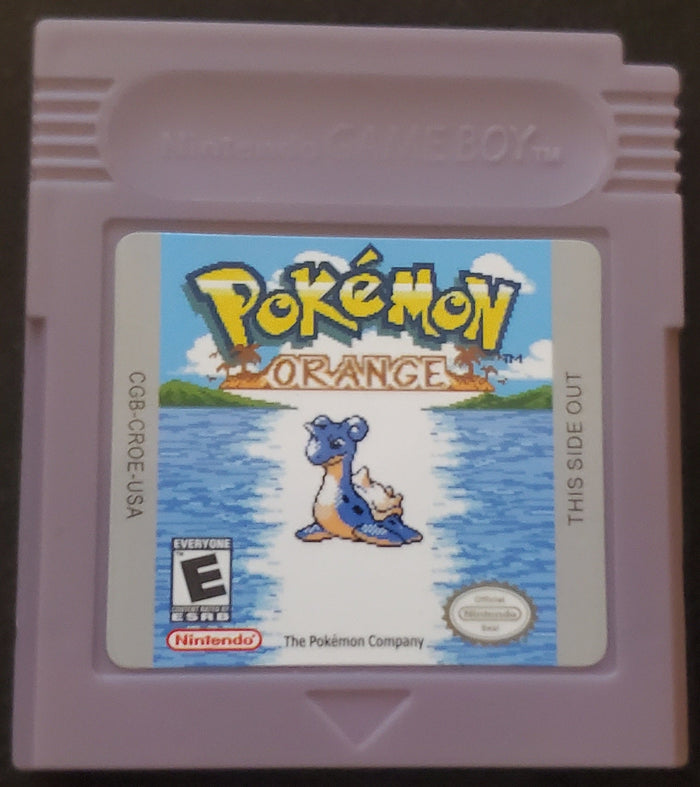 Pokemon Orange GBC ROM Hack Video Game Custom Gameboy Color