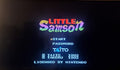 Little Samson NES Video Game Nintendo Entertainment System 1992