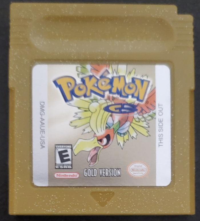 Pokemon Gold GBC Video Game Cartidge Game Boy Color 2000