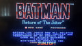 Batman Return of the Joker NES Video Game Nintendo Entertainment System
