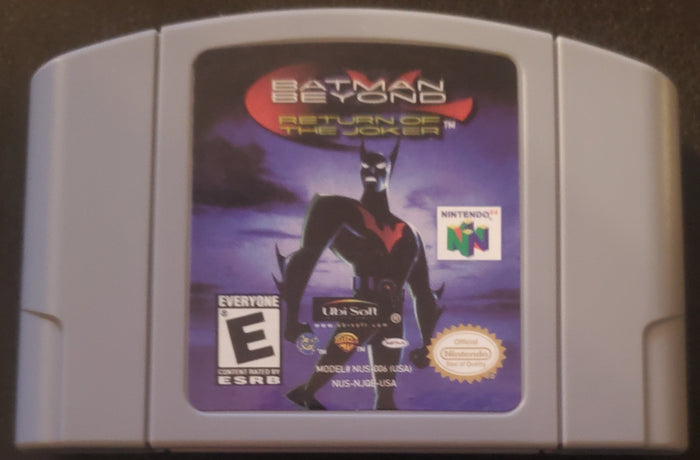 Batman Beyond The Return of the Joker N64 Nintendo 64 Video Game 2000